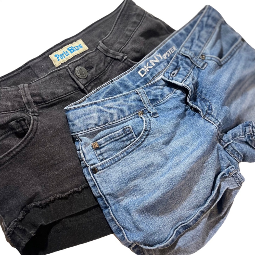 ✨BUNDLE✨ Y2K DKNY, Paris Blues Denim Shorts